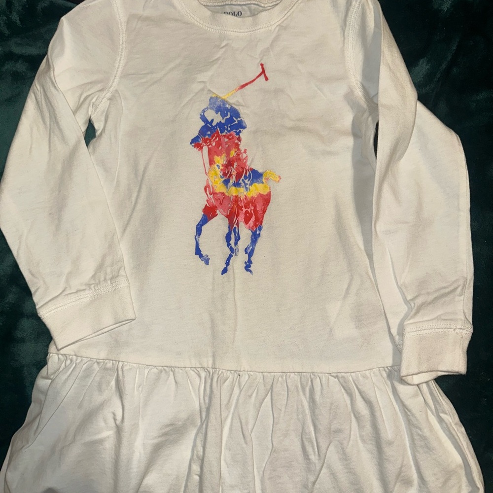 Polo by Ralph Lauren White Crew Neck Shirt